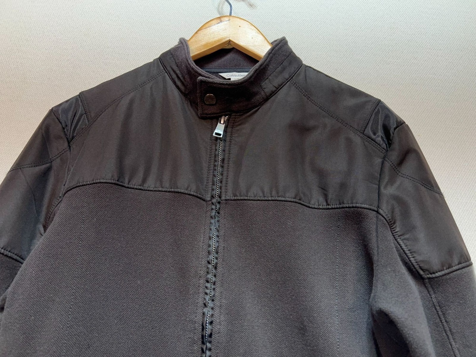 Calvin Klein Mens Full-Zip Basic Knit Preppy Jack… - image 4