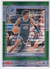 PANINI NBA HOOPS 24-25 GG JACKSON II GREEN PULZAR PRIZM #106 23/25