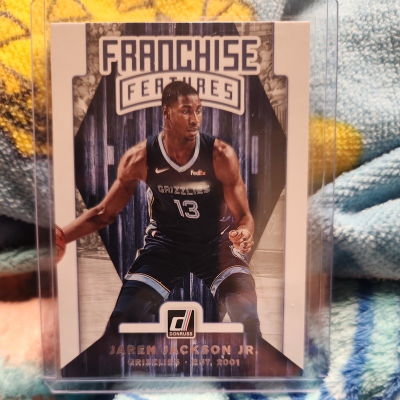 Jaren Jackson Jr 2019-20 Panini Donruss FRANCHISE FEATURES #8 Memphis Grizzlies