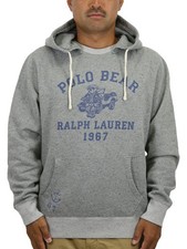 Polo Ralph Lauren Pullover Retro Polo Bear Preppy Bear Hoodie Hooded Sweatshirt