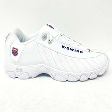 K Swiss ST329 Heritage White Classic Blue Red...