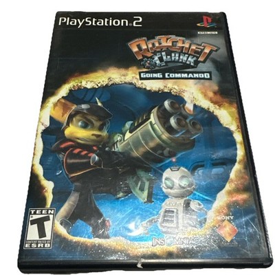 Ratchet & Clank: Going Commando (Sony PlayStation 2, 2003)No Manual