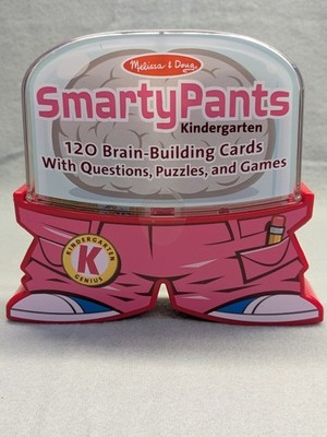 MELISSA & DOUG SMARTY PANTS KINDERGARTEN BRAIN BUILDING CARD GAME NEW