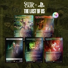 MTG Secret Lair x PlayStation The Last of Us Part I Rainbow Foil Edition NEU