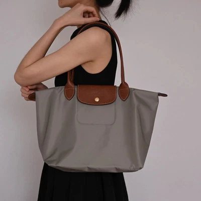 LONGCHAMP Longchamp Foldable Tote Large Capacity Nylon New From Japan