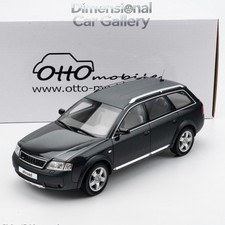 1:18 OTTO 2000 AUDI A6 C6 ALLROAD Bright black car model
