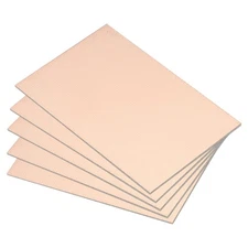 10Pcs FR4 Double Side Copper Clad, PCB Laminate Circuit Board 70 x 50 x 1.2mm