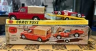 Lovely Vintage Corgi Toys Gift Set No 17 Land Rover with Ferrari Racing Car A509