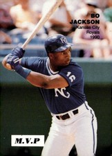 1990 M.V.P. Big League All Stars White Box (unlicensed) #1 Bo Jackson