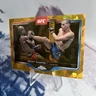 2025 Topps Chrome Sapphire UFC Grant Dawson Gold Refractor 43/50