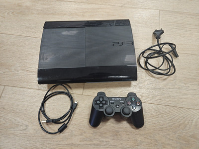 PlayStation 3 Konsole PS3 Super Slim Schwarz 500 GB