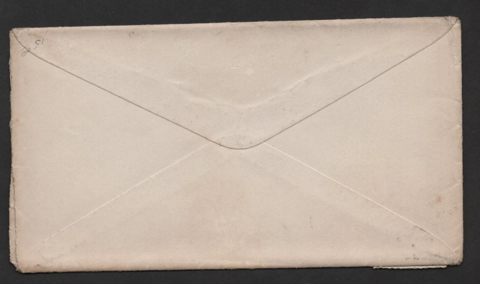 US 1881 COVER W/ PURPLE STAR FANCY CANCEL BOWDOINHAM ME TO WEST NEWTON MA - Image 2 of 2