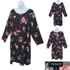 Torrid Floral Shift Dress sz.2