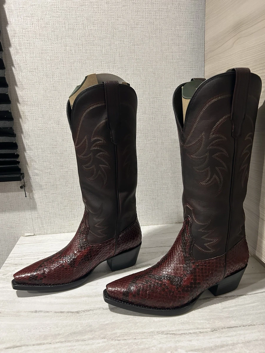 Animal Print Leather Upper Boots for Men for sale | eBay display picture 3
