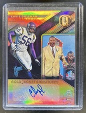 2019 Panini Gold Standard Chris Doleman Jacket Signatures Auto #/49 Vikings