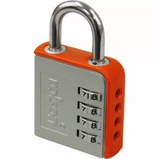 Rolson Combination Padlock Travel Security Outdoors 45mm