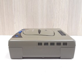 Sega Saturn Console Japanese Gray with 2 controllers 3 games & memory tested