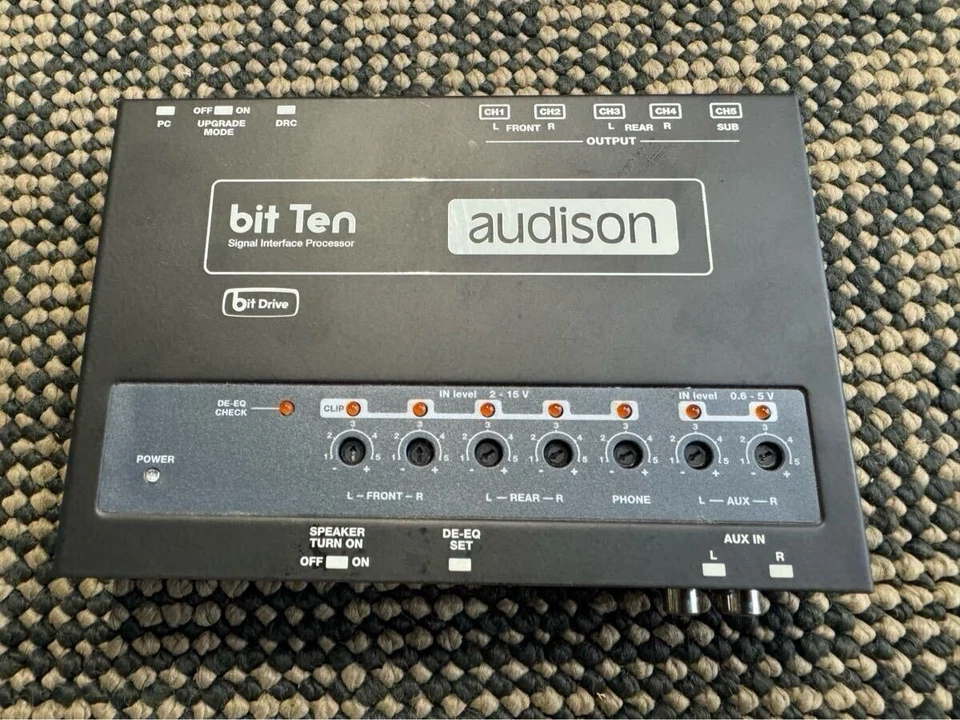 Audison bit ten DSP 5ch Digital Signal Processor JDM Tested Excellent - Image 4 of 4