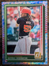 James Wood 2025 Donruss Rockets Refractor #41 Panini Baseball Parallel Card