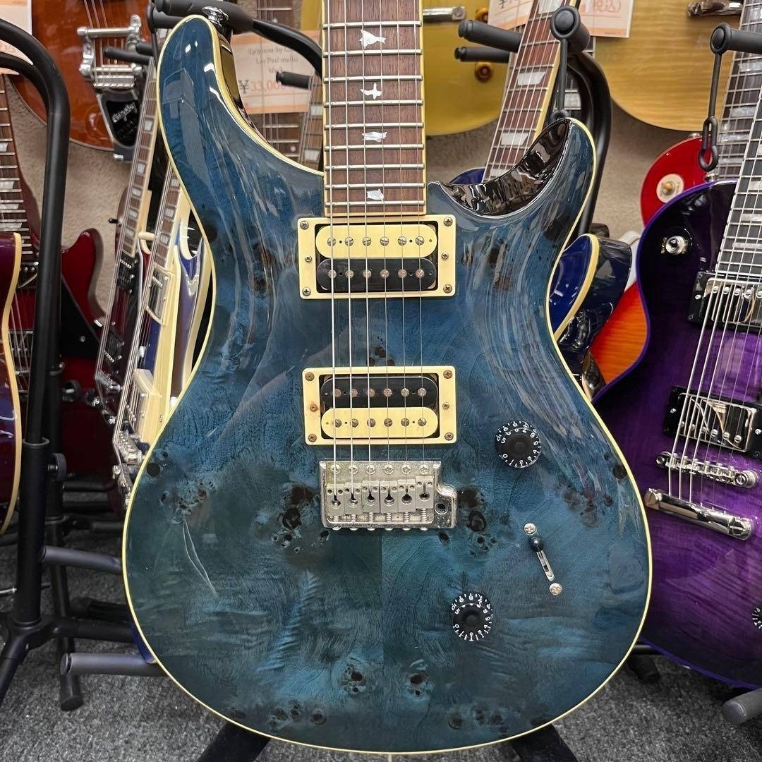 【12647】PRS SE Custom24 Poplar Burl 2020