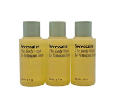 Necessaire 3 Piece The Body Wash 30ml/each Travel Size