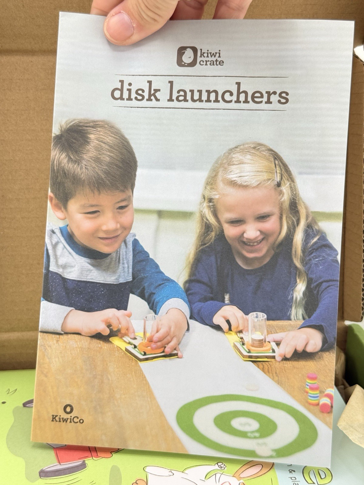 KiwiCo Kiwi Crate Disk Launchers Educational Toys for Ages 5+ - New