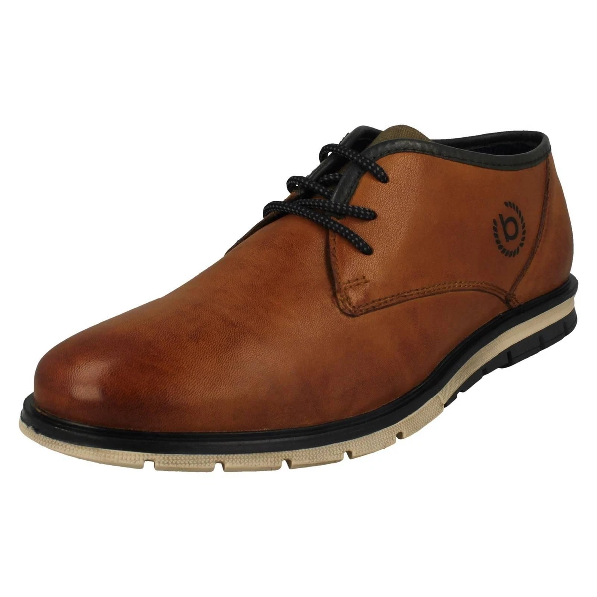 Bugatti Men\'s Oxford Dress Shoes Size 11 EU 44 Blue Teal Suede Lace Up Boots Bugatti Casual Shoes for Men for sale | eBay main image 3