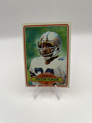 1980 Topps - #95 Preston Pearson, Dallas Cowboys.