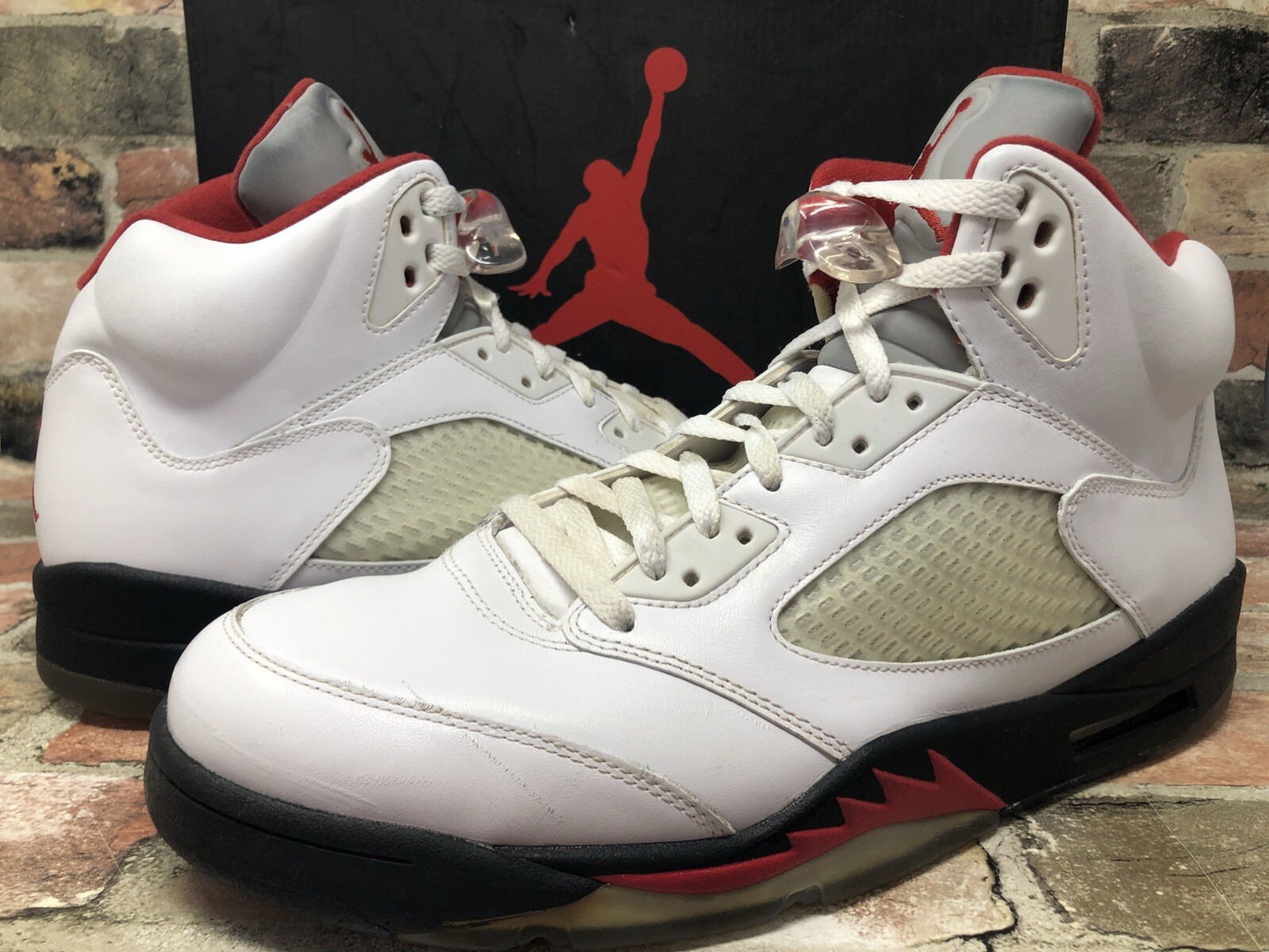 air jordan 5 fire red size 12