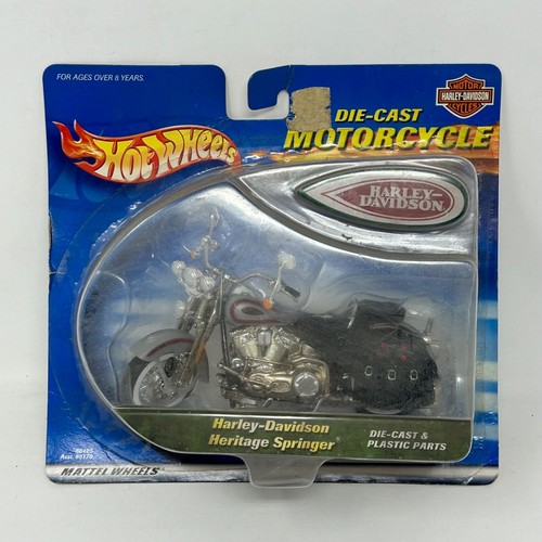 2000 Hot Wheels ~ 1:18 Motorcycle ~ Harley-Davidson Heritage Springer