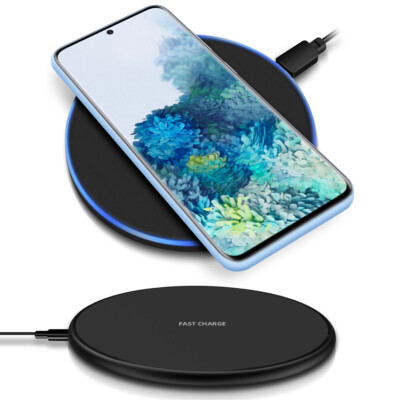 QI Wireless Schnell Ladegerät für Samsung Galaxy S20 / Plus / Ultra / FE Ladesta