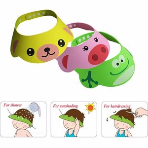 Ab Cartoon Baby Bath Shower Shampoo Visor Kids Hair Washing Eye