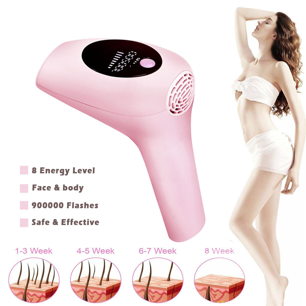 999999 Flashes Laser Hair Removal IPL Painless Permanent Body & Facial