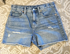 Old Navy Girls Short Jeans High Rise Built Tough Size 12