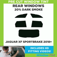 For Jaguar XF Sportbrake 2018+ Pre Cut Window Tint Kit 20% Dark Rear Car Film