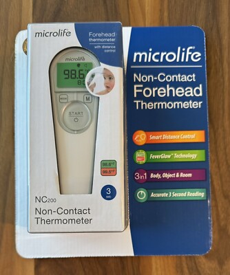 Brand New Microlife Non-Contact Forehead Thermometer 
