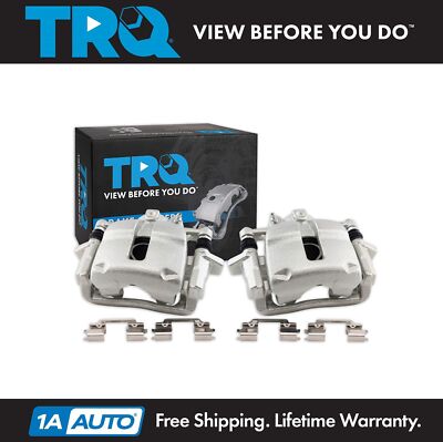 TRQ Front Brake Caliper Set Fits 2007-2015 Mini Cooper