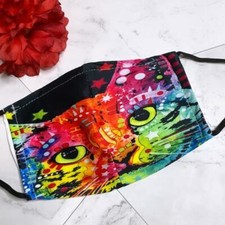 Colorful Cat mask with filter