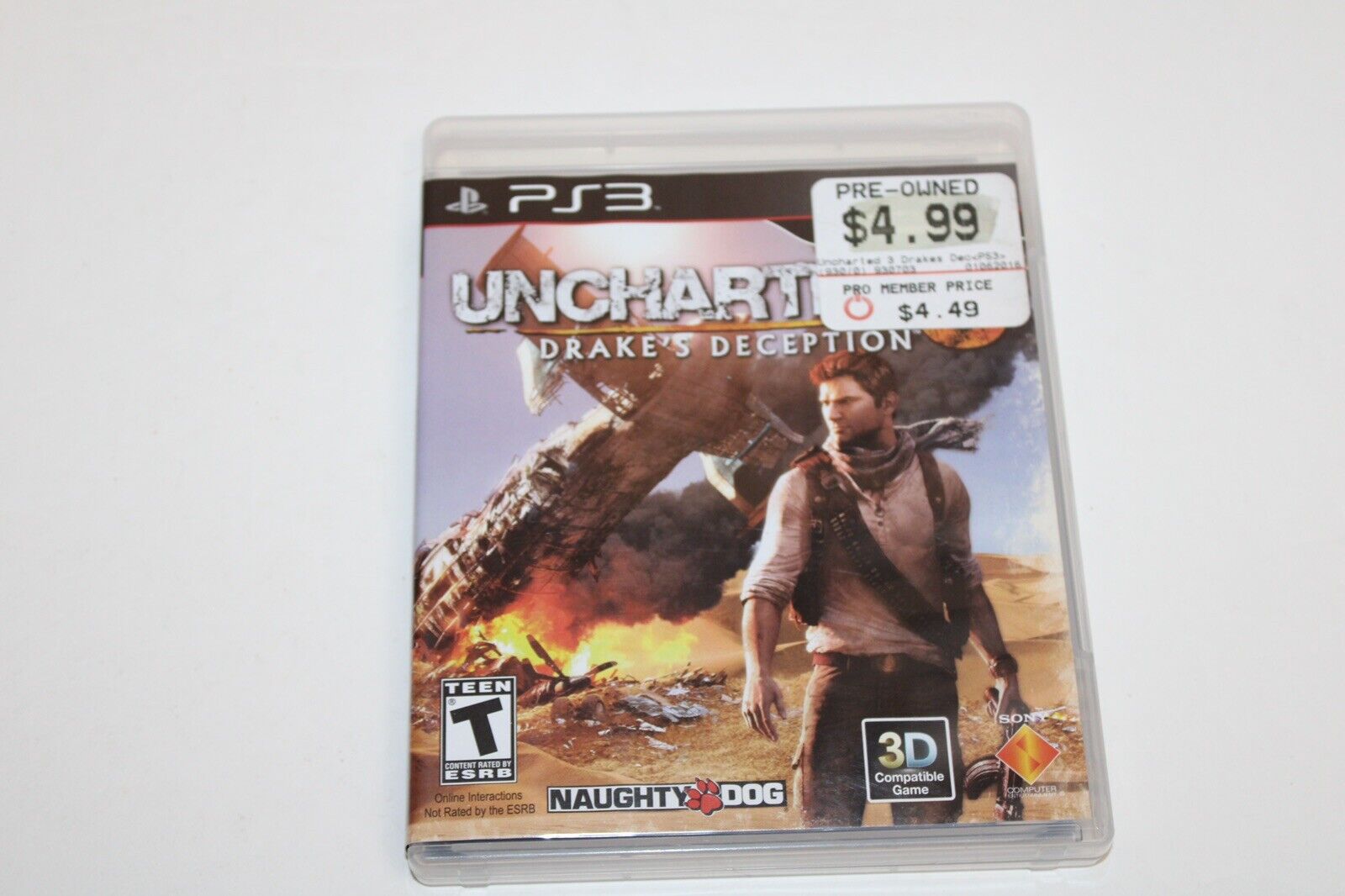 Uncharted 3 - Ps3 ( USADO ) - Rodrigo Games