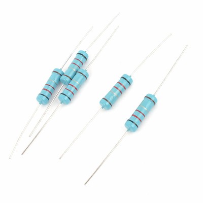 5Stk 2W 1% 0,22 Ohm Axiale Leitung Typ Elektrische Metall Widerstand Sortiment
