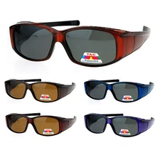 Polarized Lens Lightweight 60mm Fit Over Sunglasses