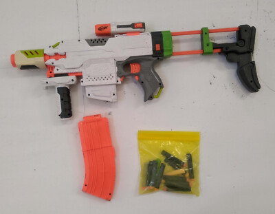 Nerf Modulus Stryfe Blaster w/ Barrel Extension Grip Light Stock