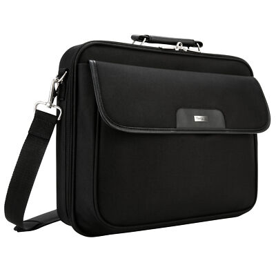 Targus Notepac 15,6'' Clamshell Laptop Case schw. Notebooktasche Trolleygurt NEU