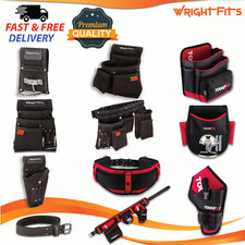 Tool Belt Apron With Multi Pockets Pouch Hammer Drill Holster for Carpenters