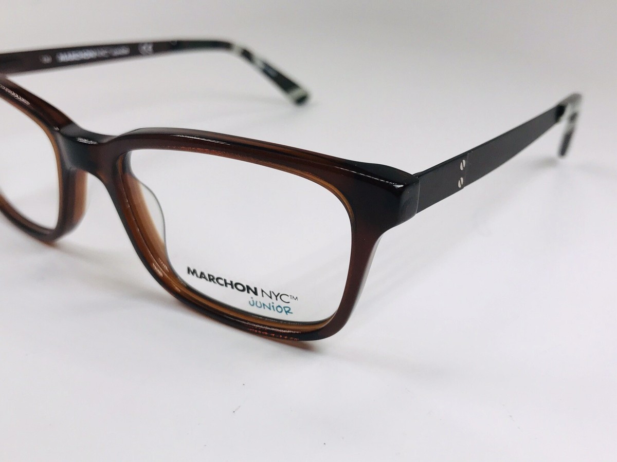 New KIDS MARCHON NYC JR CARTER 210 Brown Eyeglasses 50mm 