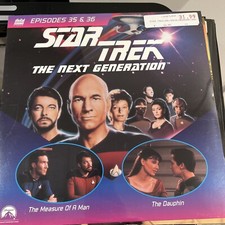 Star Trek: The Next Generation - Episodes 35  36 - Laserdisc