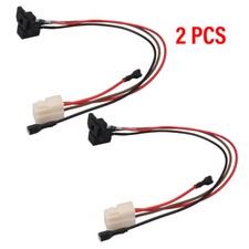 2Pcs 3 Pin-Charging Port Kids Ride On Car Power Charging Interface Cable Harness