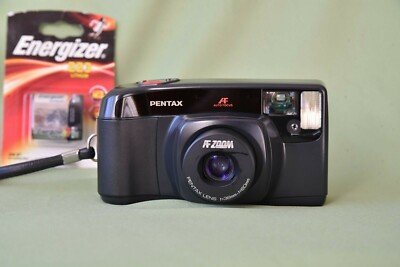 【Nice】Pentax Zoom 60 Auto Focus 35mm Point & Shoot Film Camera- Perfect Working