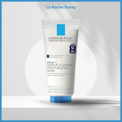 La Roche-Posay Lipikar AP+ Gentle Foaming Moisturizing Wash ,200m - 6.76FL.OZ.