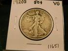 1920 S   Walking Liberty Half    Item # 11651